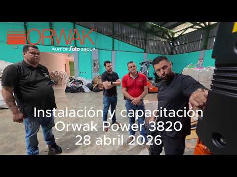 Orwak Power 3820 en la Municipalidad de Palmares, Alajuela, Costa Rica