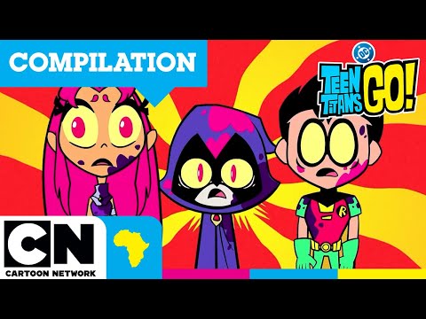 Cyborg's Birthday Bonanza Fail | Teen Titans Go! Mega Compilation | Cartoon Network Africa