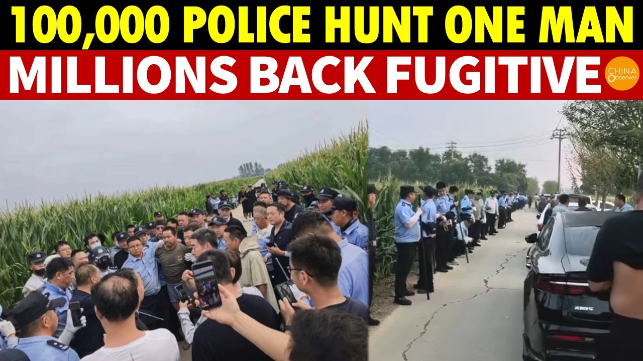 100,000 Police Hunt One Man: Why Are Millions Sympathizing With A Fugitive?