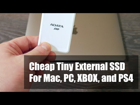 Cheap, Tiny, External SSD For MAC, PC, XBOX, and PS4 - ADATA SC685