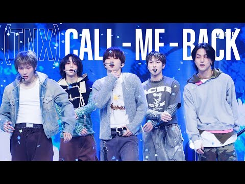 '최초 공개' TNX - CALL ME BACK #엠카운트다운 EP.913 | Mnet 260122 방송