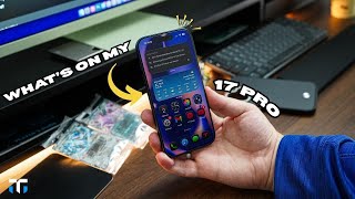 What's On My iPhone 17 Pro (As a YouTuber)!
