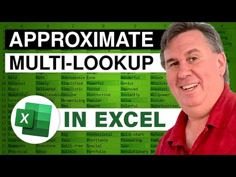 Excel - Dueling Excel - Approximate Multi-Lookup: - Episode 1283