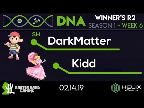 DNA 1.6 - SH | DarkMatter (Ness) vs Kidd (Peach) - Winner's R2