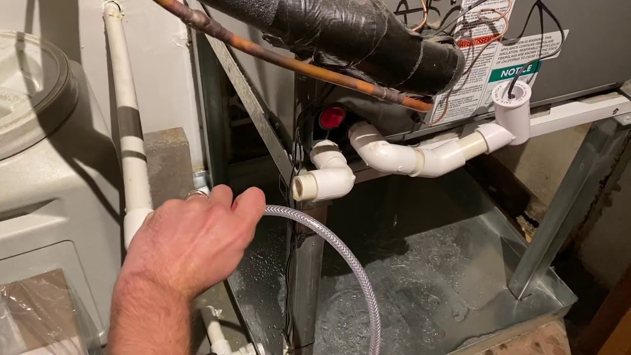 How to clean your air conditioner drain pipe quickly and easily