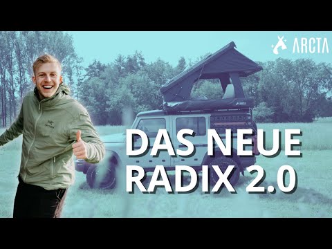 RADIX 2.0 - Alle NEUERUNGEN des beliebten Aluminium-Dachzelt! | ARCTA