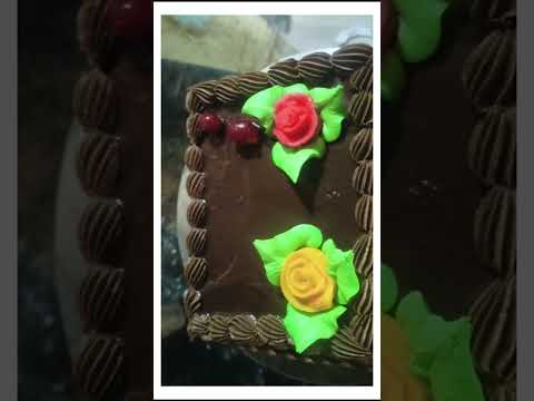 Cake love #cakedecorating #shorts #cakeshorts #Manvi Aduge