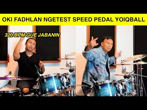 OKI FADHLAN NGETEST SPEED DOUBLE PEDAL YOIQBALL