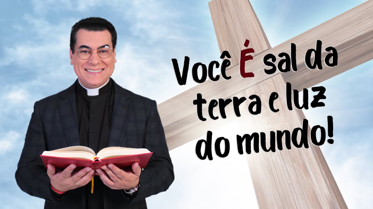 Pregação 08  -  VOCÊ NASCEU PARA SALGAR E ILUMINAR!  -  Padre Chrystian Shankar