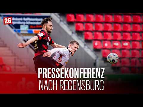 PRESS CONFERENCE after SSV Jahn Regensburg vs. SV Wehen Wiesbaden | 3rd League | Matchday 25