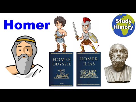Der Dichter Homer I  Biografie & Werke (Ilias und Odyssee)