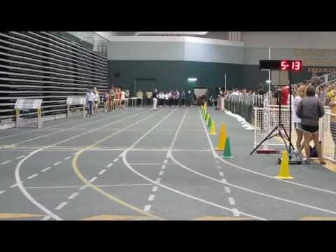 Womens Mile Section 1/2 Final 2012 MIAA Indoor Track & Field Champs