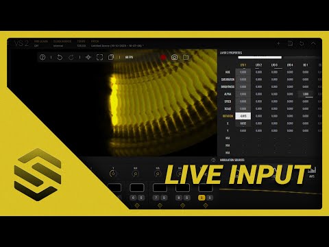 VS 2 Tutorial – Input Materials: Camera, Syphon, Spout & Render Output Explained
