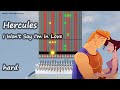 Kalimba Tutorial Hercules I Won T Say I M In Love