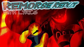 Cover art for Remorse Redux with lryics