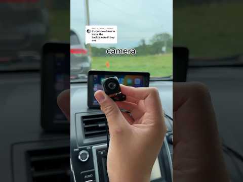 how to add a backup camera and CarPlay in any car! 🚗🔥