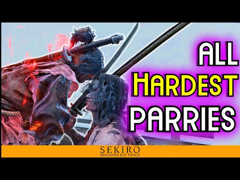 Sekiro | How to PARRY the HARDEST Combos from Every MAIN Boss!
