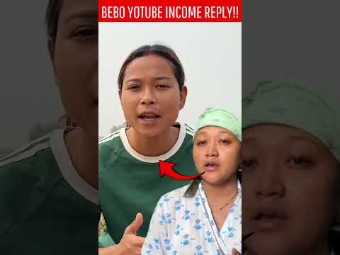 Bebo Talking About Her YouTube Channel Income & Sunita Rai Shrestha Income!! Reply #sunitarai #bebo
