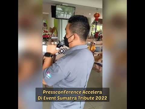 Running Event Sumatra Tribute 2022 goes to Pressconference Accelera in Jambi