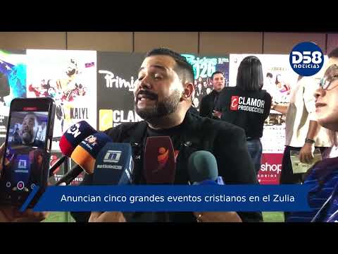 📰 ANUNCIAN CINCO GRANDES EVENTOS CRISTIANOS EN EL ZULIA