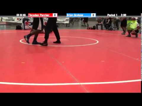 Greco GR 66 KG - Thrasher Porcher vs. Brian Graham
