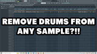 How To Remove Drums From Any Sample