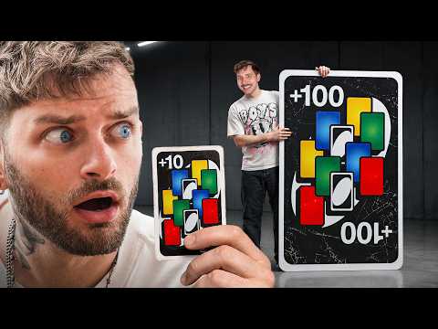 The Boys VS Each other in GIANT UNO... (no mercy)