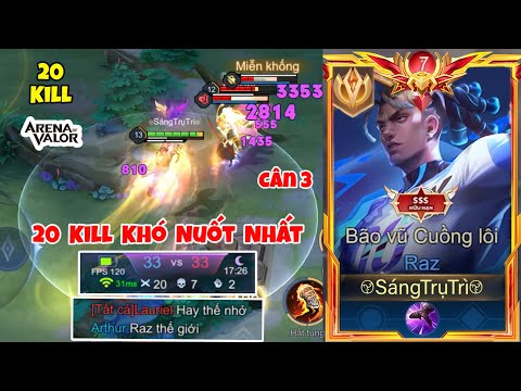 Your team has full magic resistance, top Raz gets 20 kills, the hardest kill of my career.