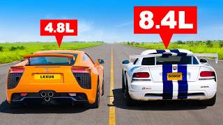 V10 Drag Race: Lexus LFA vs Viper ACR — Full Breakdown & Transcript