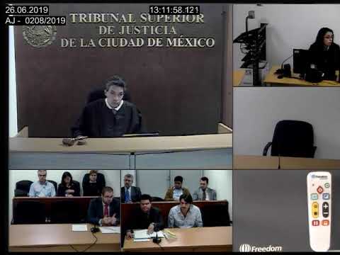 Audiencia  de juicio oral mercantil