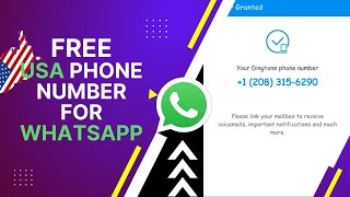 How To Get USA Number For WhatsApp Verification in Nigeria | How To Create Fake WhatsApp account