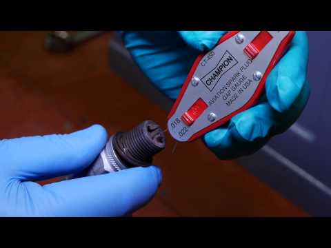Aero Sport Power Spark Plug Gapping and Cleaning
