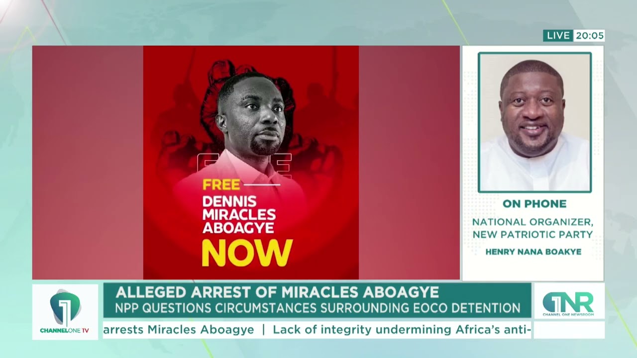 Updates: NPP's Henry Nana Boakye Speaks on Reported Arrest of Dennis Miracles Aboagye by EOCO