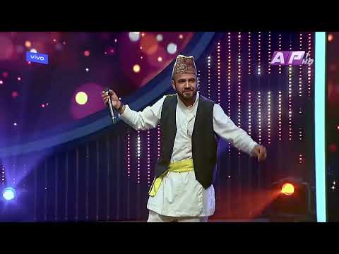 Hukka chilim le by Prashant Thapa in Nepal idol Season 5 🖐️ Lok geet