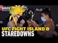 UFC Fight Island 8 Weigh-In Staredowns - MMA Fighting
