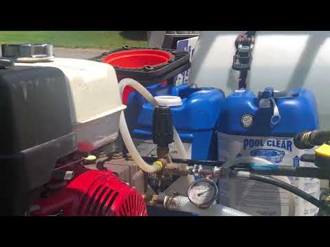 Egged House - Egg Stain Removal with 1% SH - Power Washing