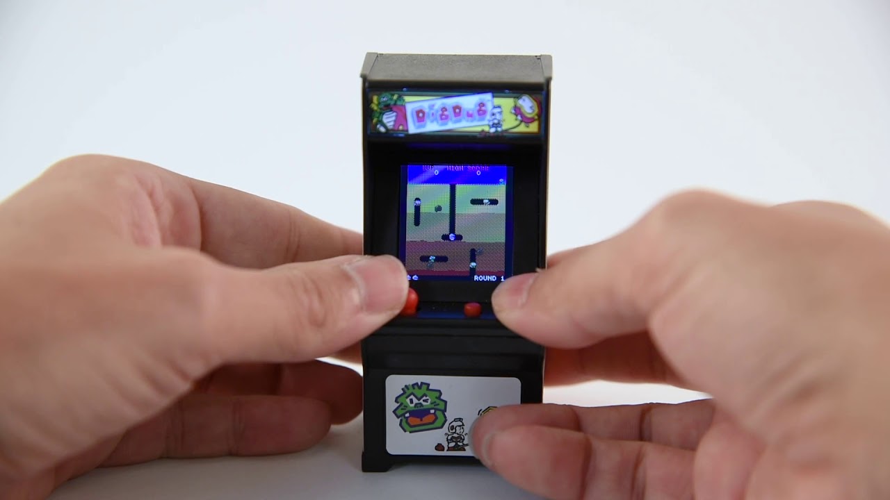 World's Smallest Tiny Arcade Dig Dug - - Fat Brain Toys