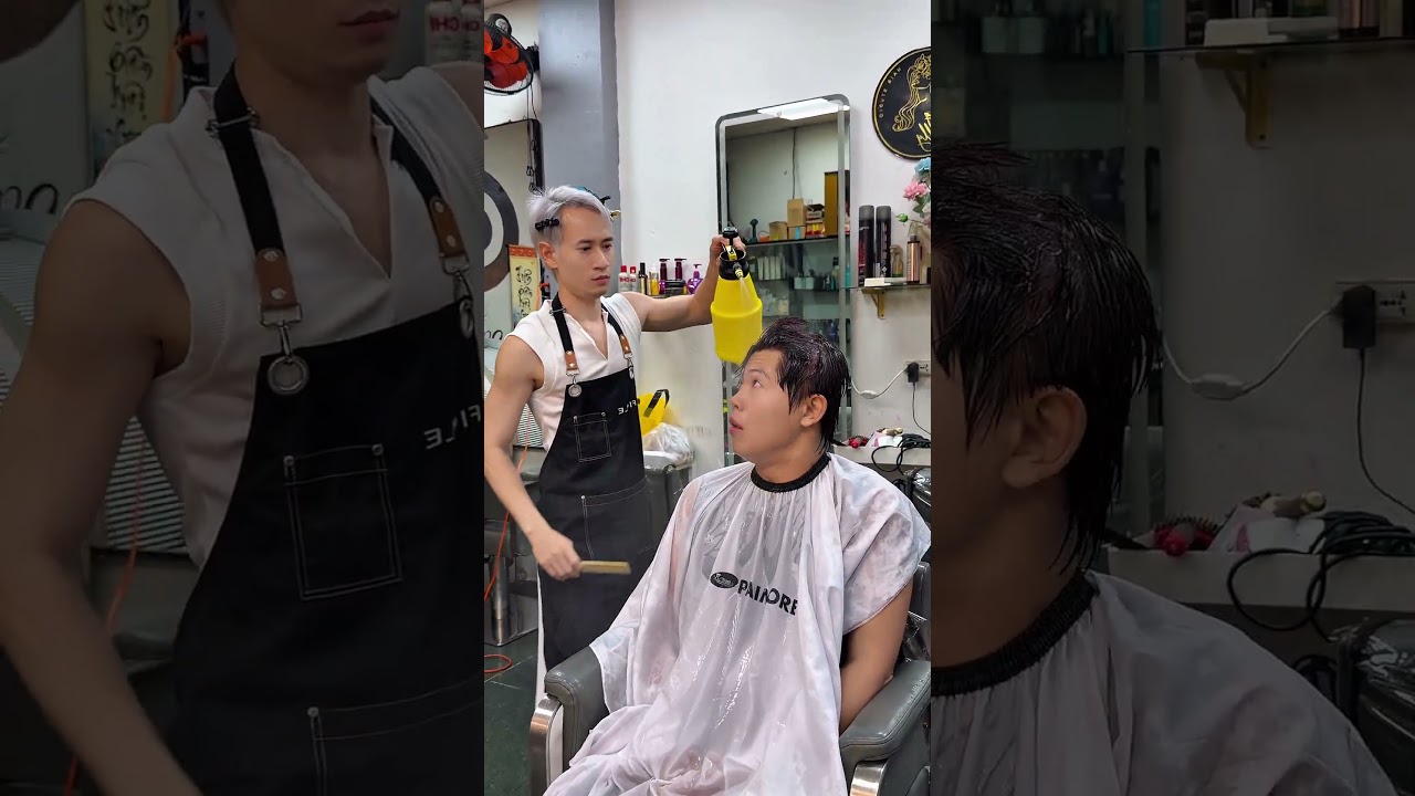 funny hair salon [KINDNESS BOSS] #beneagle #funny #shorts