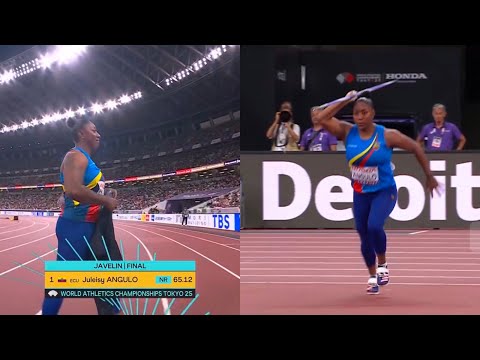 Women's Javelin Throw Final Tokyo World Athletics Championship 2025 | Juleisy Angulo Win Gold Medel