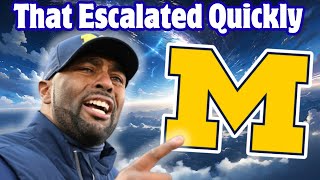 Trying to make sense of the Sherrone Moore situation