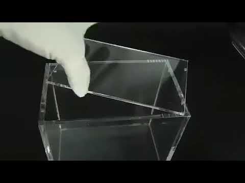 RECHI clear acrylic game trading card protector box plexiglass pokemon cards booster box