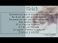 Souviens-toi du jour... lyrics