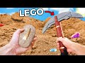 Mining For Fossils Using ONLY LEGO TOOLS