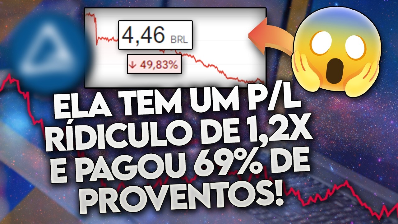 Conheça 10 AÇÕES com o P/L ABSURDAMENTE BAIXO! (OPORTUNIDADE ou FURADA?) - TOP 10