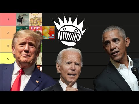 Trump, Biden, and Obama Make a Ween Tier List
