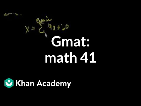 GMAT Math 41