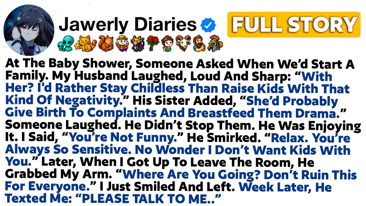 [FULL STORY] At The Baby Shower, Someone Asked When We’d Start A Family...