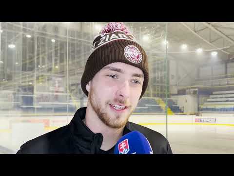 Útočník Žiaru nad Hronom Martin Magdolen po druhom zápase v Dubnici