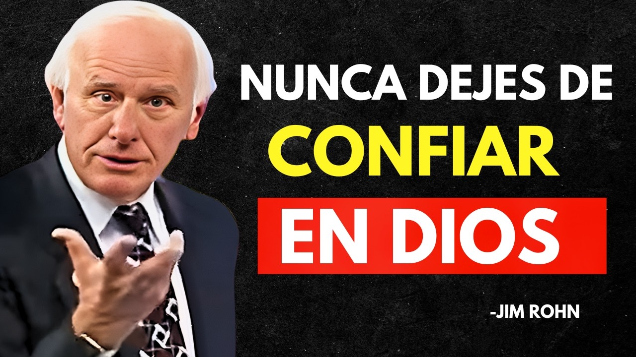 NO TEMAS EL MAÑANA, DIOS TIENE EL CONTROL DE TODO - Jim Rohn Discurso Motivacional