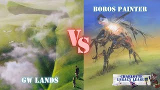 MTG Legacy GW Lands Vs Boros Painter | Season 1 Week 1 |